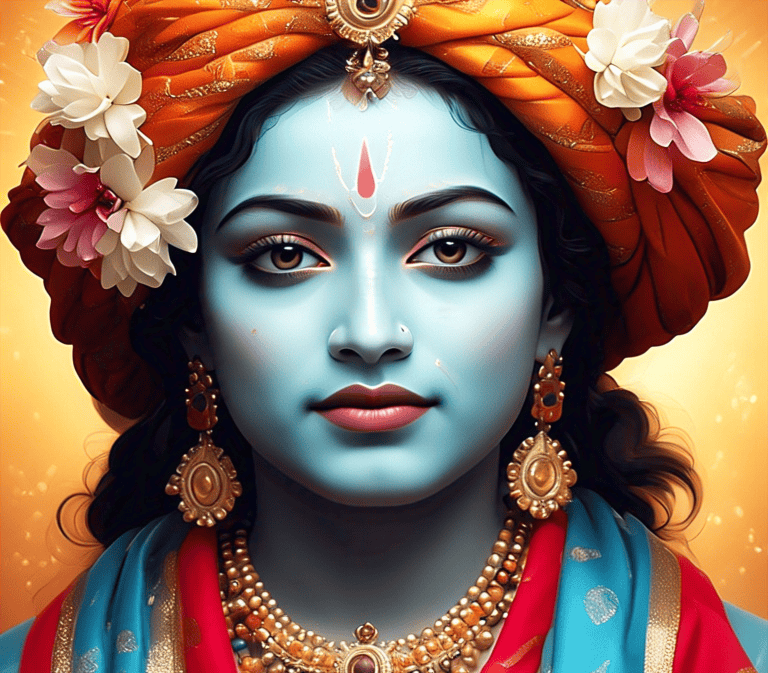 Lord Krishna teachings, highlighting the importance of selfless love and compassion